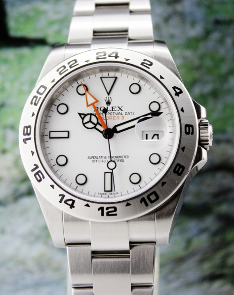 (image for) LIKE NEW UNPOLISHED ROLEX OYSTER PERPETUAL DATE / EXPLORER II / 216570